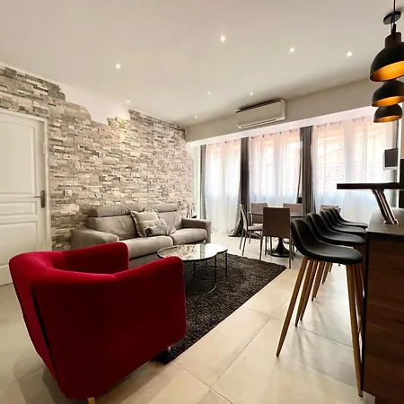 Splendid 100m2 With Sea View - Terrace & Jacuzzi Κάννες
